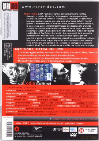 La Haine (Nienawiść) [DVD]