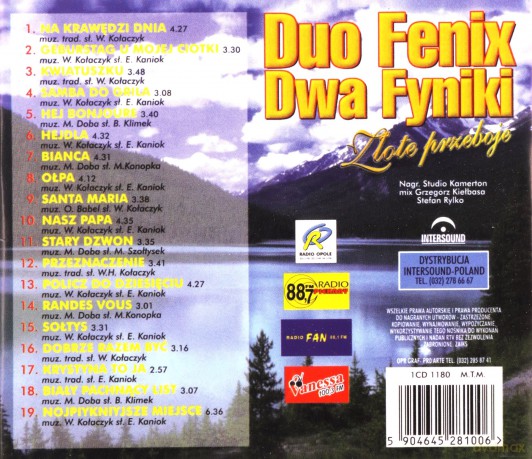 Duo Fenix (Dwa Fyniki): Złote przeboje [CD]