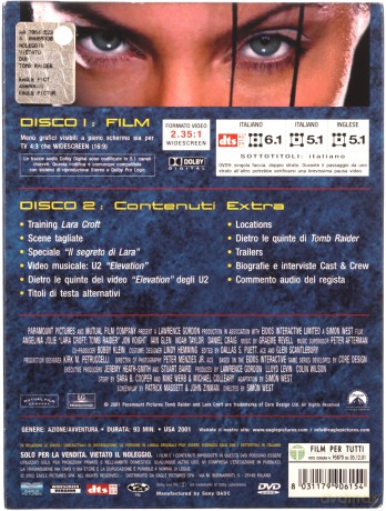 Lara Croft: Tomb Raider (Special Collector's Edition) (Tomb Raider) [2DVD]