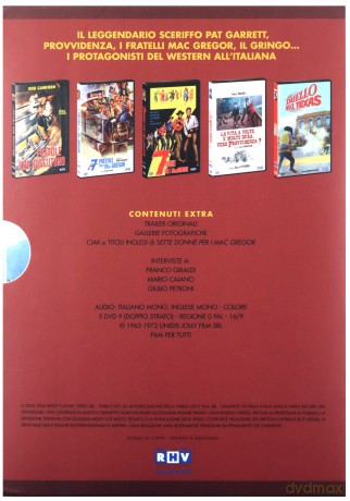 Le Pistole Non Discutono - Western Collection [5DVD]