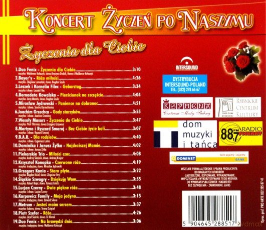 Koncert życzeń po naszymu - Życzenia dla ciebie [CD]