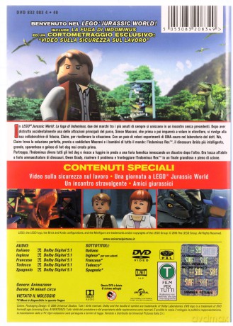 Lego Jurassic World: The Indominus Escape (LEGO Jurassic World: Ucieczka indominusa) [DVD]