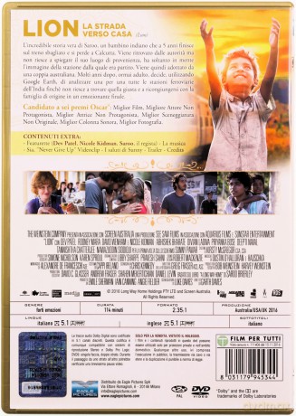 Lion (Lion - Droga do domu) [DVD]
