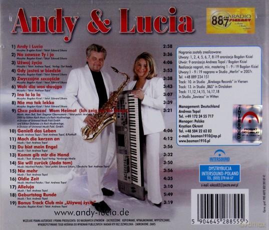 Andy & Lucia: Zwyczajne szczęście [CD]