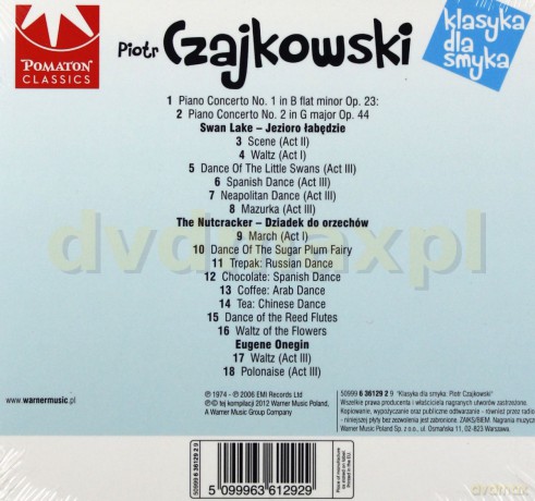 Klasyka dla smyka: Czajkowski (digipack) [CD]