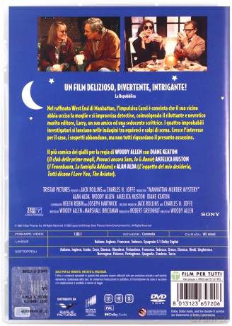 Tajemnica morderstwa na Manhattanie [DVD]