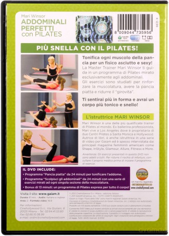 Mari Winsor - Addominali Perfetti Con Pilates [DVD]