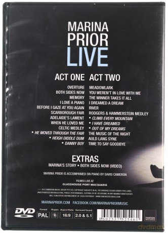 Marina Prior: Live [DVD]