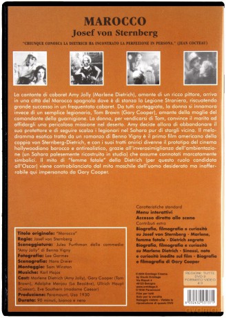 Marocco (Maroko) [DVD]