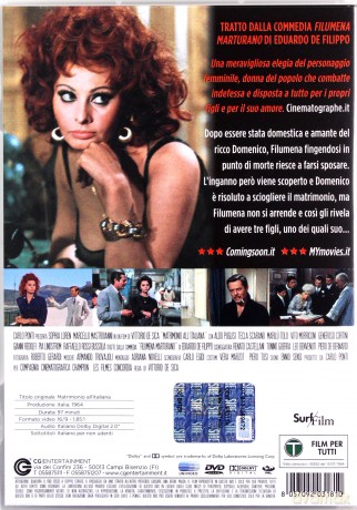 Marriage Italian Style (Małżeństwo po włosku) [DVD]