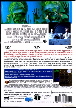 Mars Attacks! (Marsjanie atakują!) [DVD]