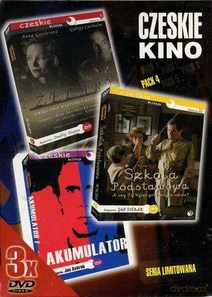 Czeskie kino 4: Akumulator 1 / Szkoła podstawowa / Żelary BOX [3DVD]