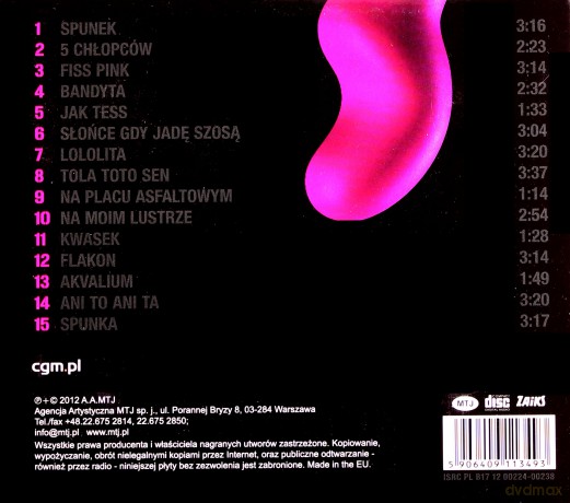 Sztywny Pal Azji: Fiss Pink [CD]