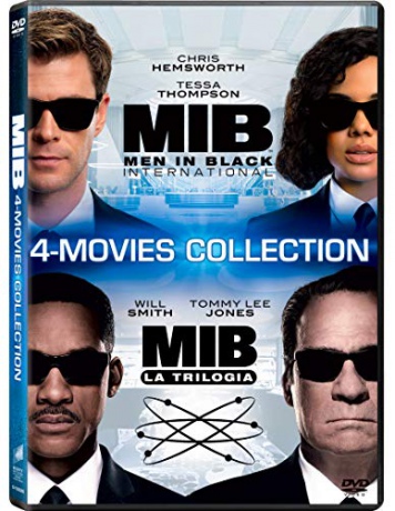Men In Black 1-4 (Faceci w czerni I-IV) [4DVD]