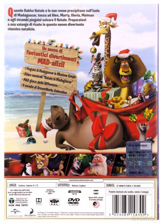 Merry Madagascar (Madagwiazdka) [DVD]