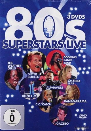80s Superstars - Live [BOX] [3DVD]