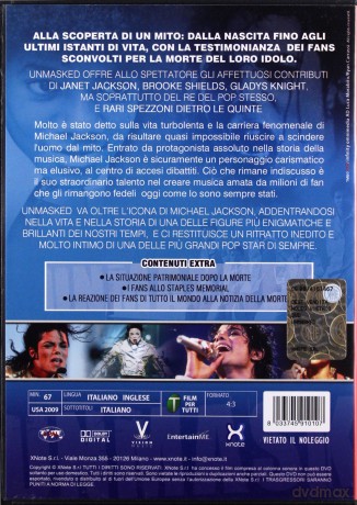 Michael Jackson - Unmasked - La Storia Del Re Del Pop [DVD]