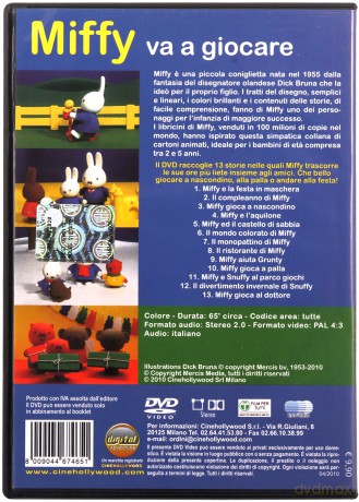 Miffy and Friends: Miffy goes to play [DVD]