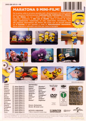 Minionki - Kolekcja 9 Mini Filmów [DVD]