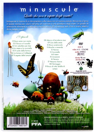 Minuscule - La Vita Segreta Degli Insetti - Season 1 Vol. 3 [DVD]