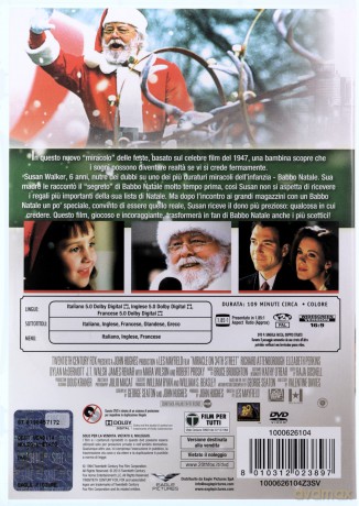 Miracle on 34th Street (Cud na 34. Ulicy) [DVD]