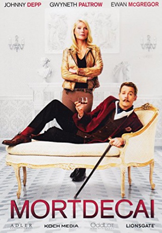 Mortdecai (Bezwstydny Mortdecai) [DVD]
