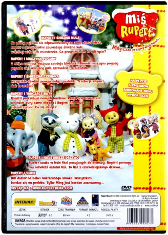 Magiczne przygody misia Ruperta: Rupert i śnieżna kula [DVD]