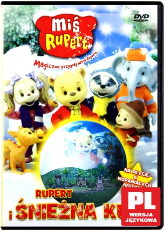 Magiczne przygody misia Ruperta: Rupert i śnieżna kula [DVD]