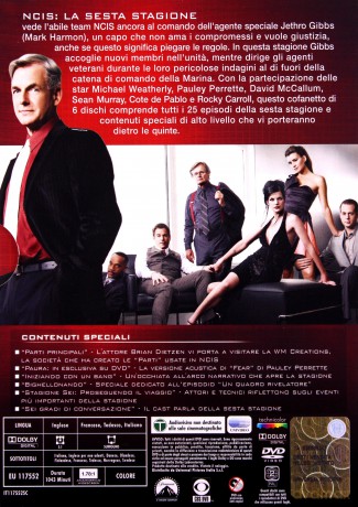 NCIS: Naval Criminal Investigative Service: Season 6 (Agenci NCIS: Sezon 6) [6DVD]