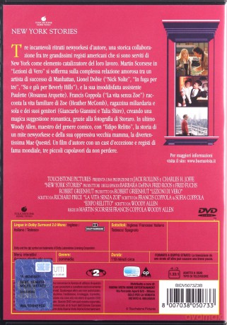 New York Stories (Special Edition) (Nowojorskie opowieści) [DVD]