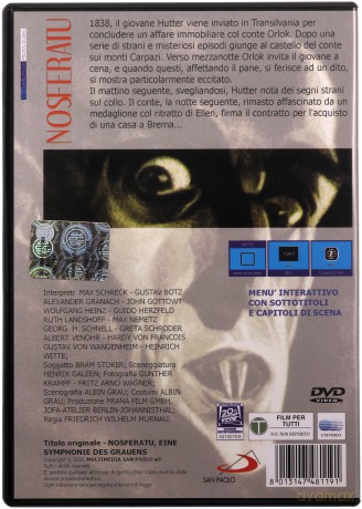 Nosferatu, a Symphony of Terror (Nosferatu - symfonia grozy) [DVD]