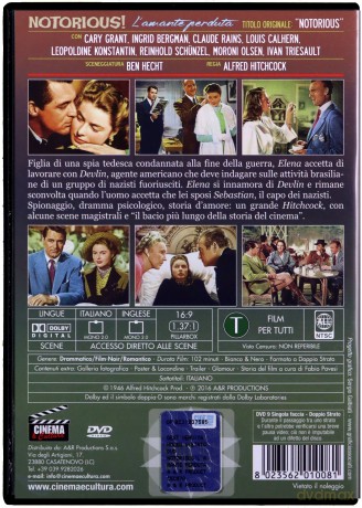 Notorious (Osławiona) [DVD]