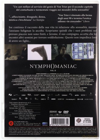 Nymphomaniac: Vol. II (Nimfomanka: Część II) [DVD]