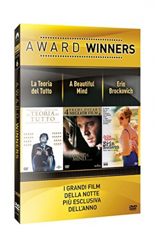 Oscar Collection - Volume 6 - The Theory of Everything / A Beautiful Mind / Erin Brockovich (Teoria wszystkiego / Piękny umysł / Erin Brockovich) [3DVD]