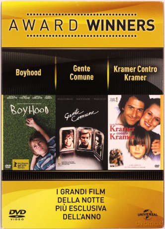 Oscar Collection - Volume 9 - Boyhood / Ordinary People / Kramer vs. Kramer (Boyhood / Zwykli ludzie / Sprawa Kramerów) [3DVD]