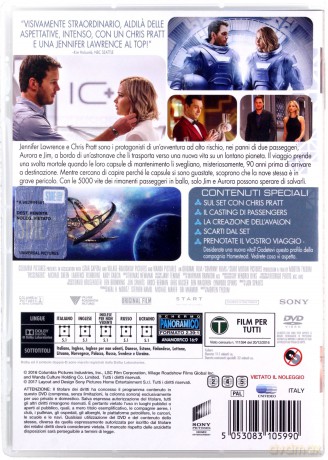 Pasażerowie [DVD]