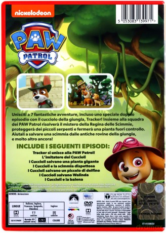 Paw Patrol: Jungle Rescues (Psi patrol) [DVD]