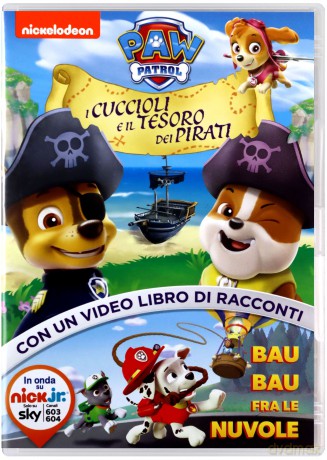 Paw Patrol: Pups and the Pirate Treasure (Psi patrol) [DVD]