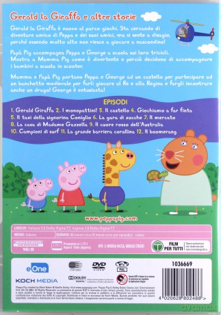 Peppa Pig: Gerald Giraffe (Świnka Peppa: Gerald żyrafa) [DVD]