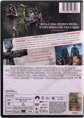 Pet Sematary (Smętarz dla zwierzaków) [DVD]