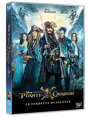 Pirates of the Caribbean: Dead Men Tell No Tales (Piraci z Karaibów: Zemsta Salazara) [DVD]