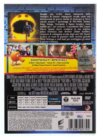 Pixels (Piksele) [DVD]