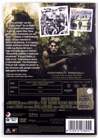 Platoon (Pluton) [DVD]