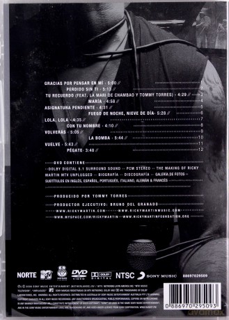 Ricky Martin: MTV Unplugged [DVD]