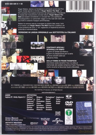 Roger Waters the Wall [DVD]