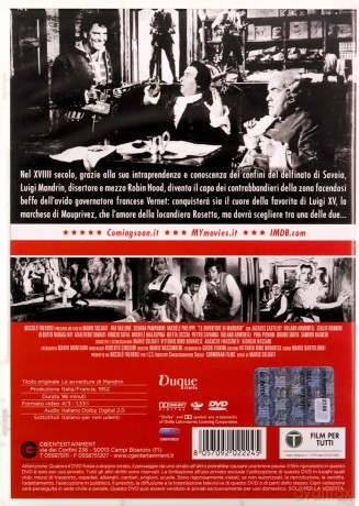 The Affair of Madame Pompadour (Przemytnik z Piemontu) [DVD]