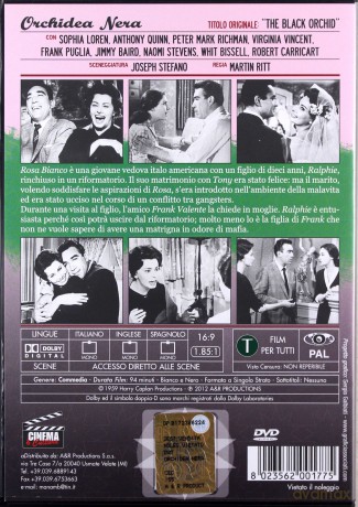 The Black Orchid (Czarna orchidea) [DVD]