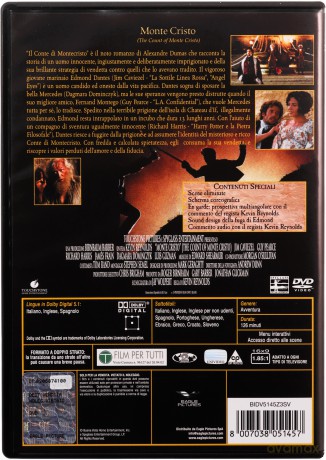 The Count of Monte Cristo (Hrabia Monte Christo) [DVD]