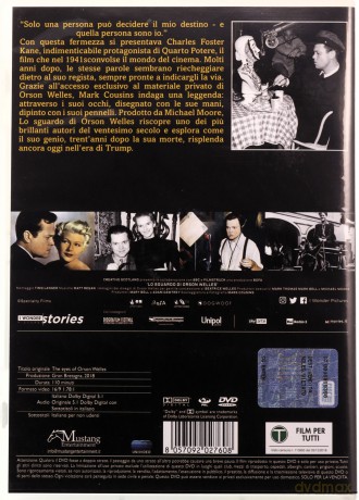 The Eyes of Orson Welles (Oczy Orsona Wellesa) [DVD]