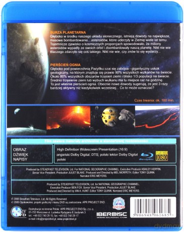 Szokująca Ziemia. Burza planetarna, Pierścień ognia [Blu-Ray]